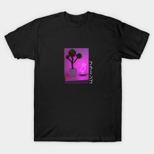 Neon Pink Flamingo T-Shirt